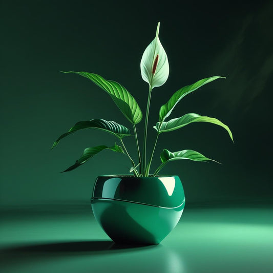 Lirio de la Paz + Macetero