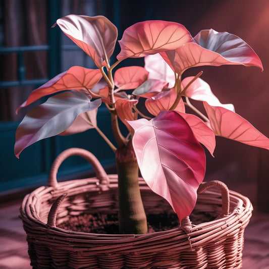 Ficus Pink Tineke + Canasto