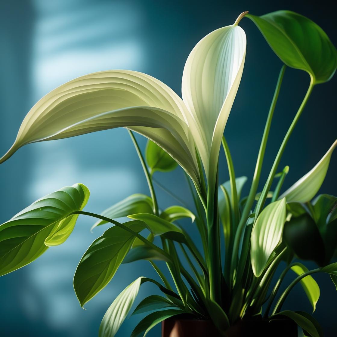 Spathiphyllum (Cuna de Moisés)